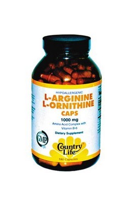 L-ARGININE, L-ORNITHINE 180 капсул