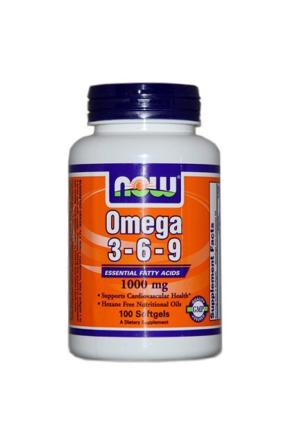 Omega 3-6-9 1000mg 100 softgels