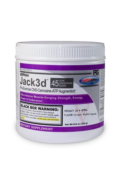 Jack3d (Grape Bubblegum) - 250 грамм