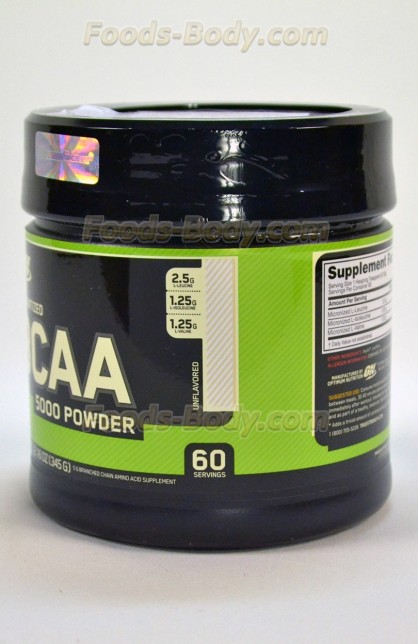 BCAA 5000 Powder Instantized 336 грамм 60 порц