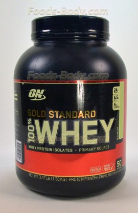 100% Whey Gold Standard 1,56 кг.