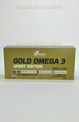GOLD OMEGA 3 SPORT EDITION - 120 капсул