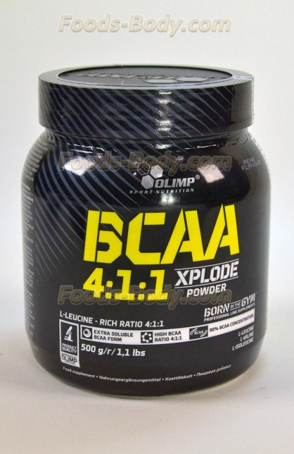 BCAA 4:1:1 Xplode Powder 500 грамм