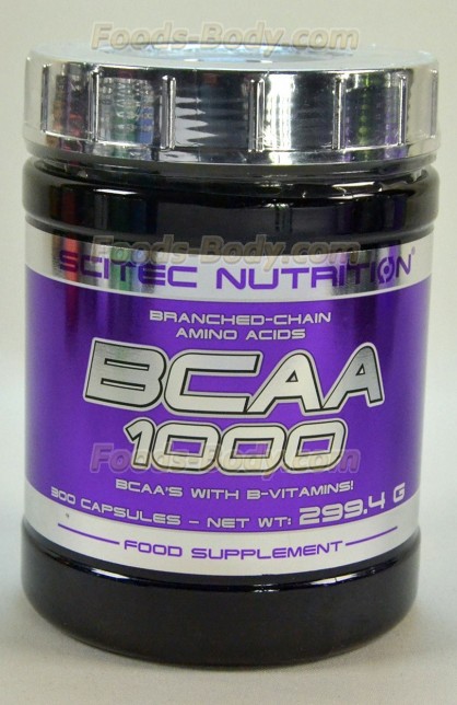 BCAA 1000 - 300 капсул