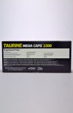 Taurine 1500 mega caps - 120 капсул (коробка)