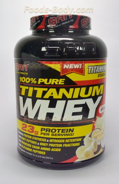 100% Pure Titanium Whey 2270 грамм