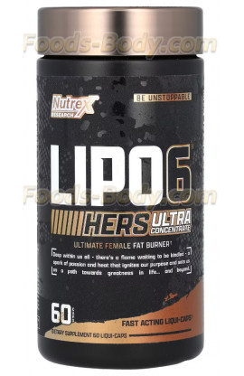Lipo-6 Black Hers Ultra Concentrate - 60 капс